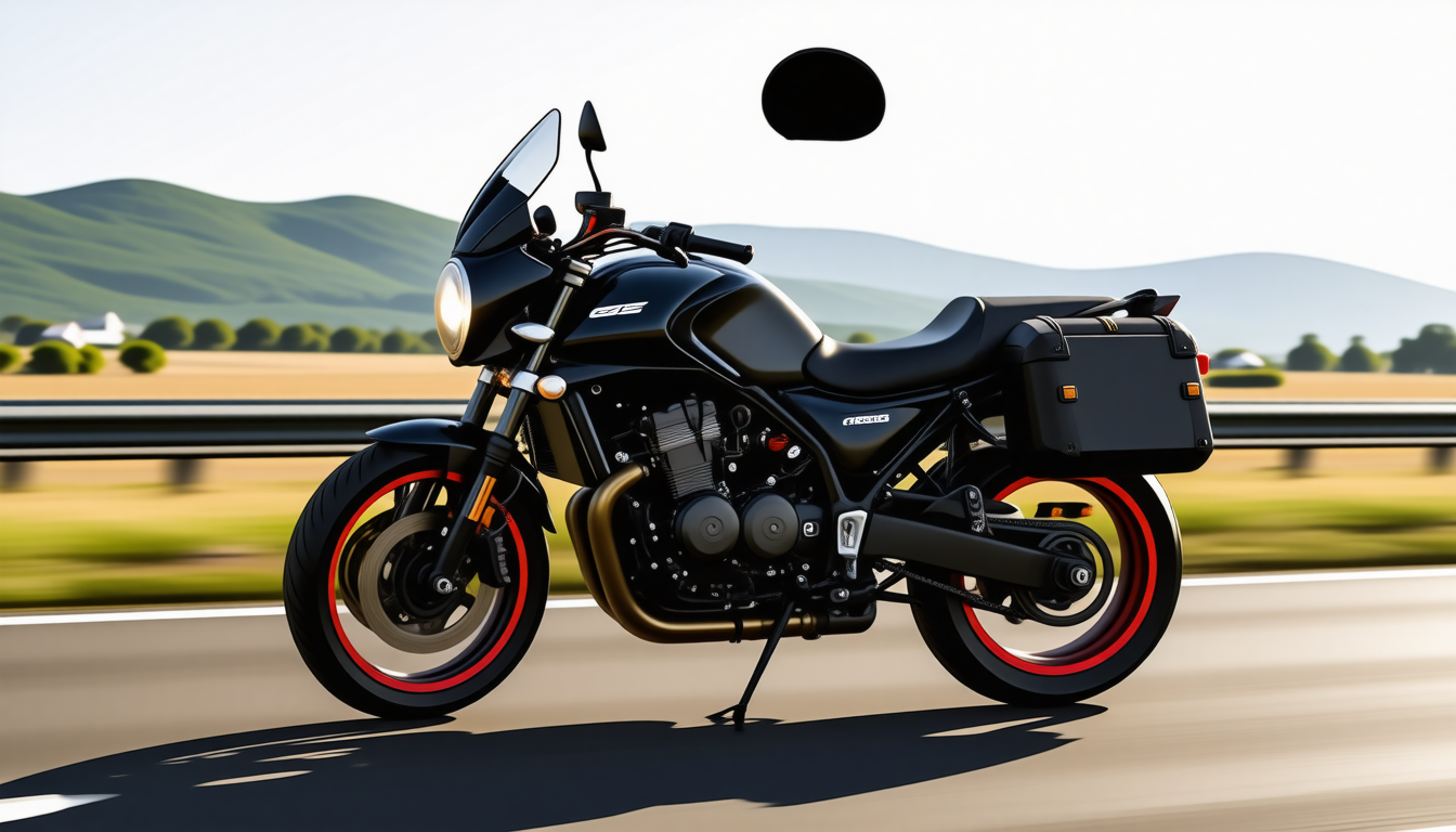 découvrez cette moto dotée d'un moteur 3 cylindres plébiscité et équipée d'une bagagerie de série, un véritable challenge pour la honda cb1000gt, selon l'automobile magazine.