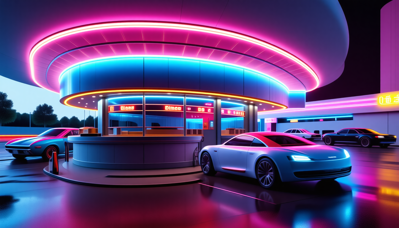 découvrez l'inauguration éblouissante du restaurant tesla à hollywood, où elon musk fait sensation en apparaissant sur grand écran. un événement à ne pas manquer qui allie innovation culinaire et vision futuriste.