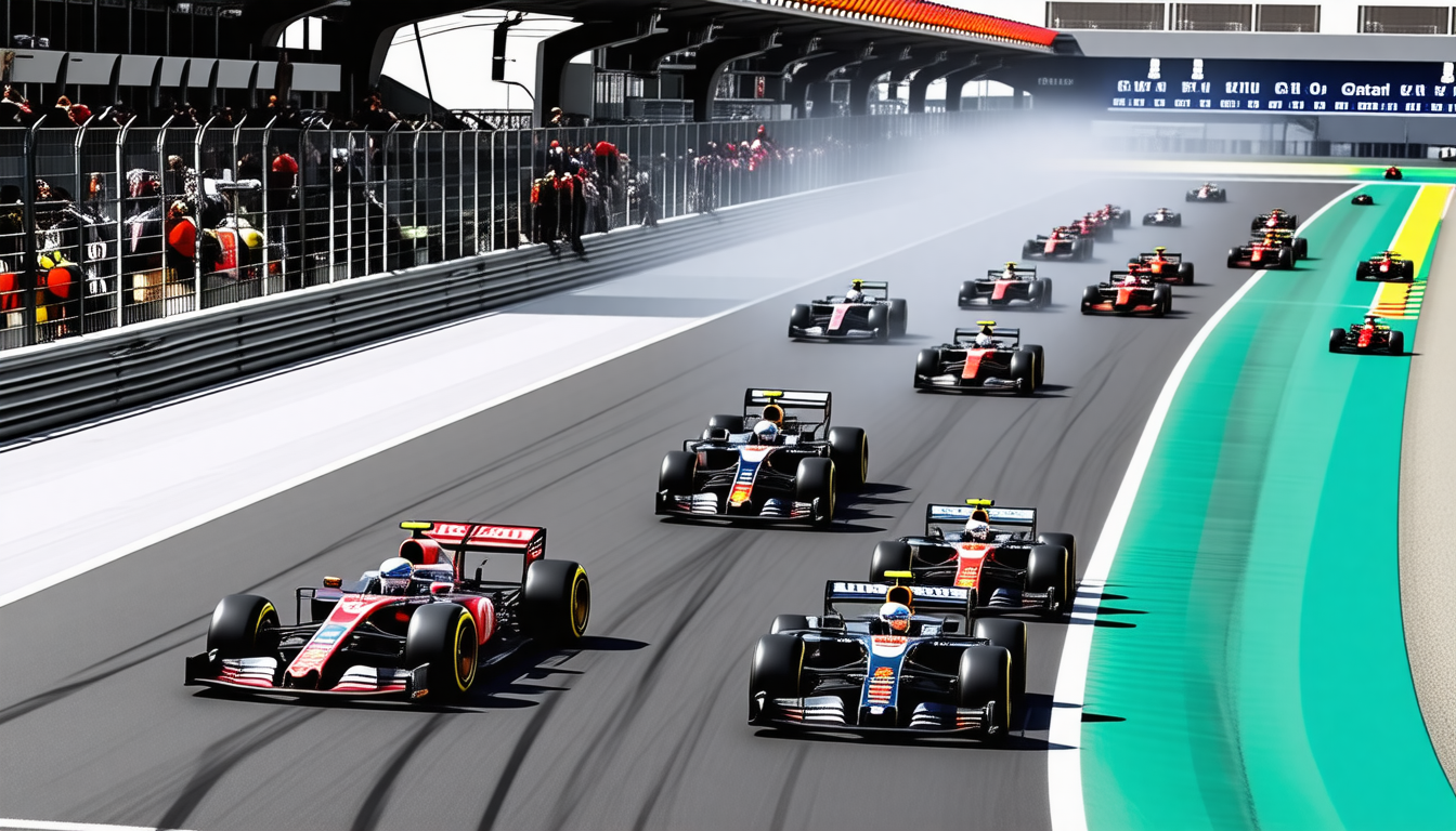 revivez le grand prix du qatar de f1 où verstappen s'impose avec une victoire décisive, devançant piastri et sainz dans une course spectaculaire.