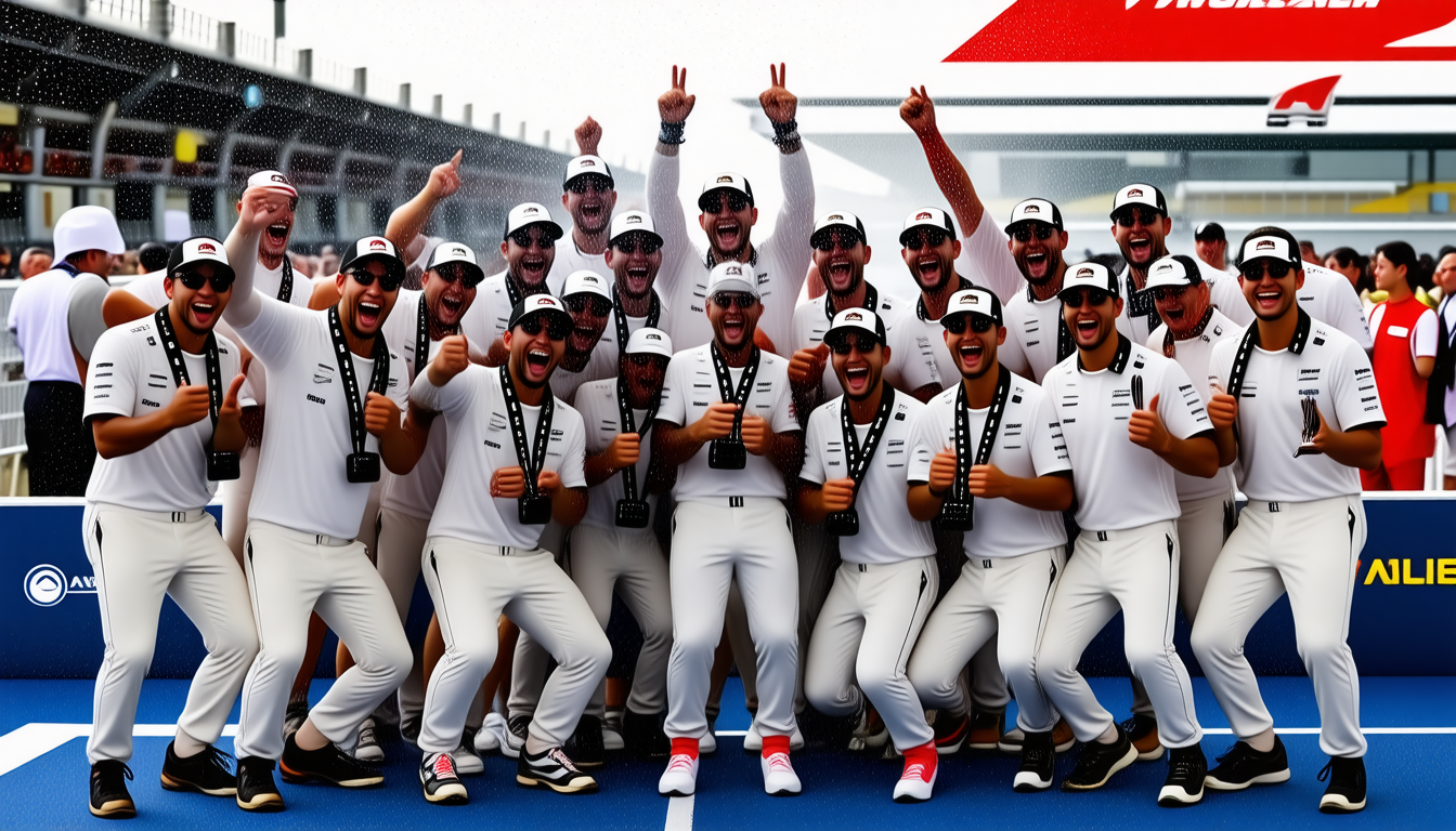 revivez le moment poignant où lando norris, ému aux larmes, célèbre son titre de champion du monde en f1, une victoire marquante pleine d'émotion.