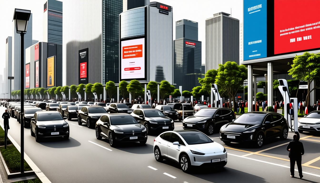 découvrez comment la chine entre dans la guerre des prix du marché des véhicules électriques, bouleversant l'industrie avec des stratégies innovantes et une concurrence féroce. analyse des enjeux économiques et des tendances émergentes.