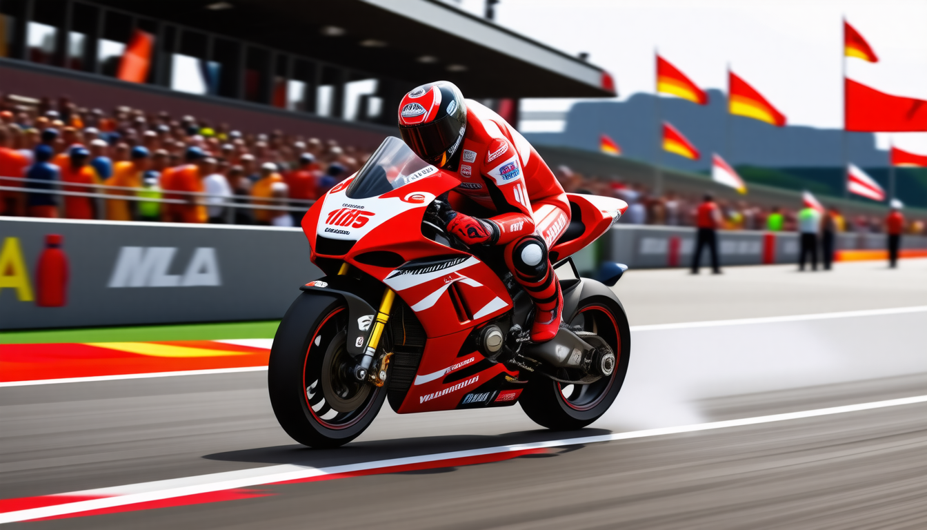 revivez la victoire éclatante de bezzecchi au gp de valence lors de la finale du motogp, une conclusion spectaculaire pour la saison.