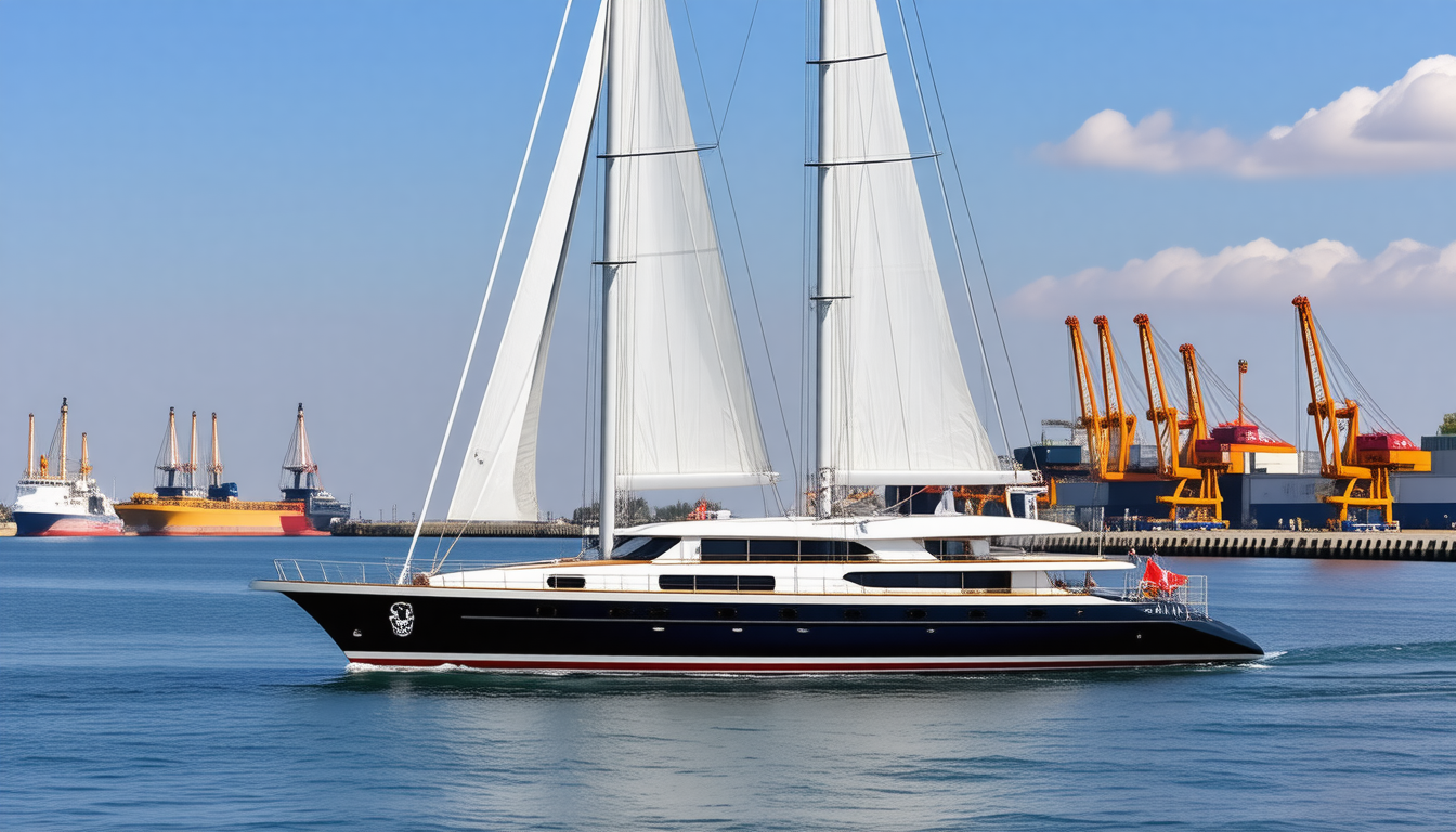 découvrez l'orient express à saint-nazaire, inaugurant la mer avec son premier voilier de croisière innovant, prêt à débuter ses essais en mer pour une expérience maritime unique.