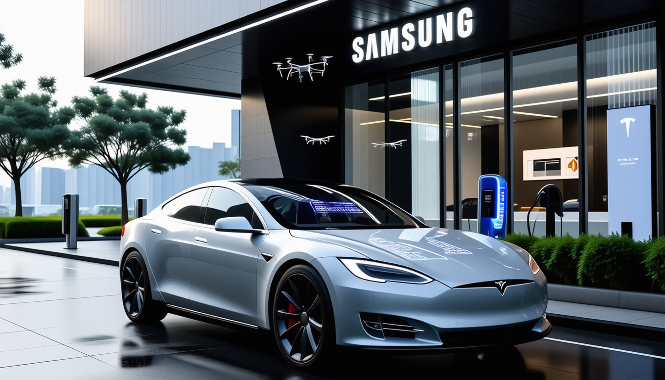 découvrez comment tesla s'associe à samsung pour intégrer des technologies d'intelligence artificielle de pointe dans ses futurs modèles de voitures, révolutionnant ainsi l'expérience de conduite.