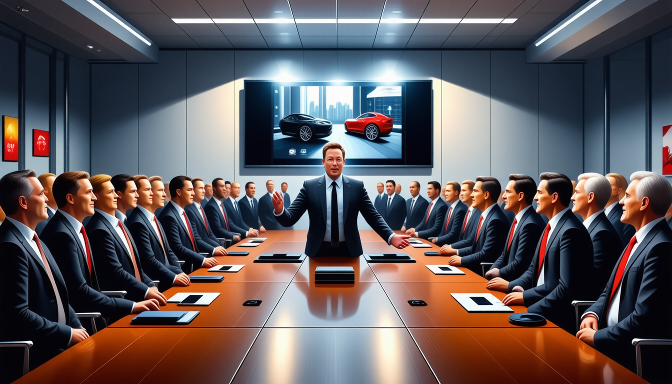 découvrez comment tesla met en place une offre exceptionnelle pour maintenir elon musk à la tête de l'entreprise, assurant ainsi la stabilité et la croissance de sa valeur, tout en prévenant un départ qui pourrait bouleverser le marché.