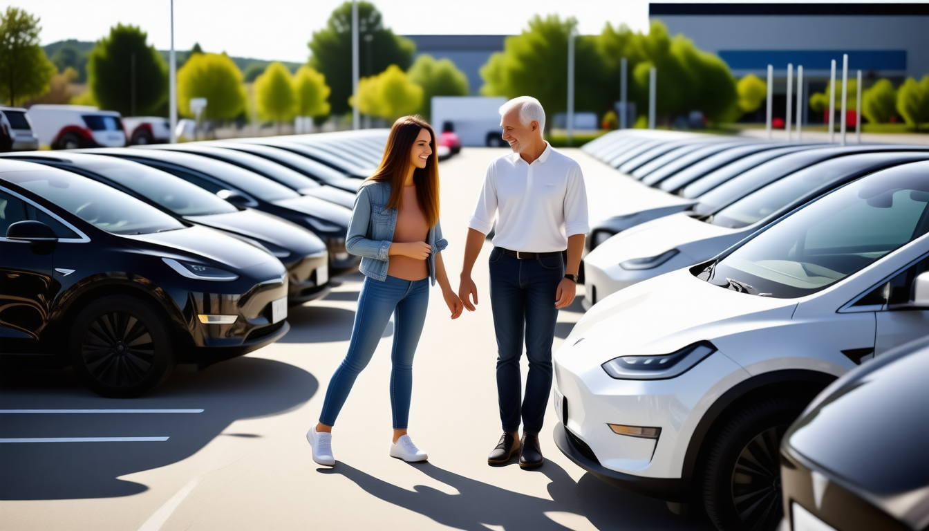 découvrez pourquoi les acheteurs de voitures électriques d'occasion peuvent enfin souffler grâce à des offres améliorées et un marché plus accessible.