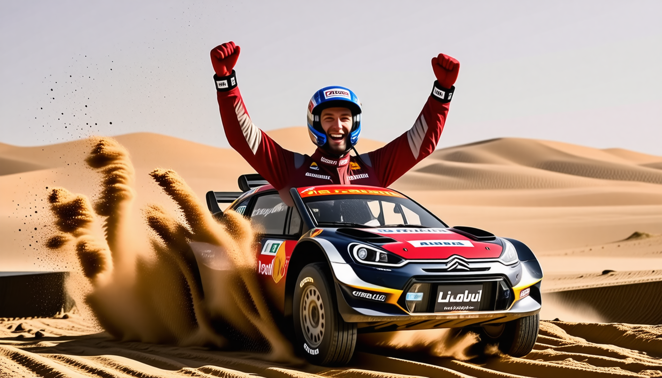 découvrez comment sébastien loeb et didier auriol célèbrent la neuvième couronne de sébastien ogier en wrc, une victoire historique pleine d'émotions et de exploits.