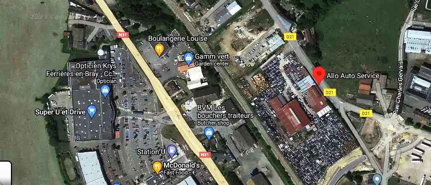 Casse Auto à Ferrières-en-Bray