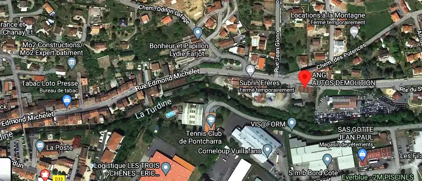Casse Auto à Vindry-sur-Turdine
