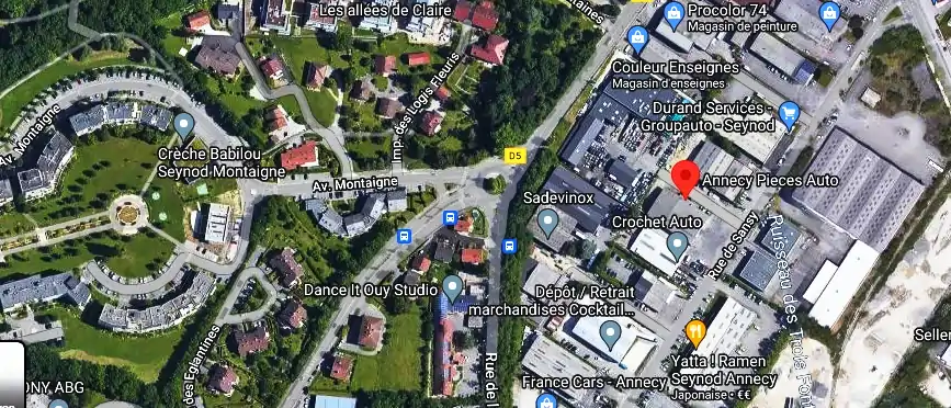 Casse Auto à Seynod