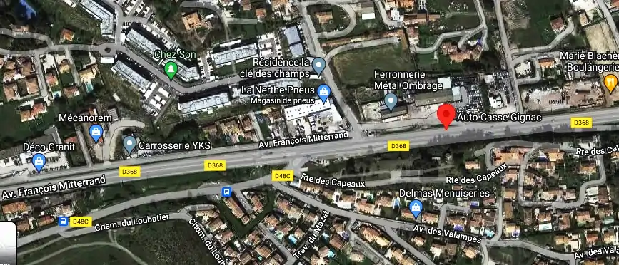 Casse Auto à Gignac-la-Nerthe