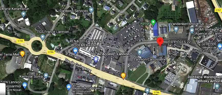 Casse Auto à Lannion