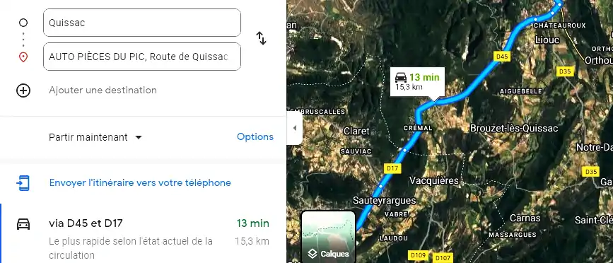 Casse Auto à Valflaunès