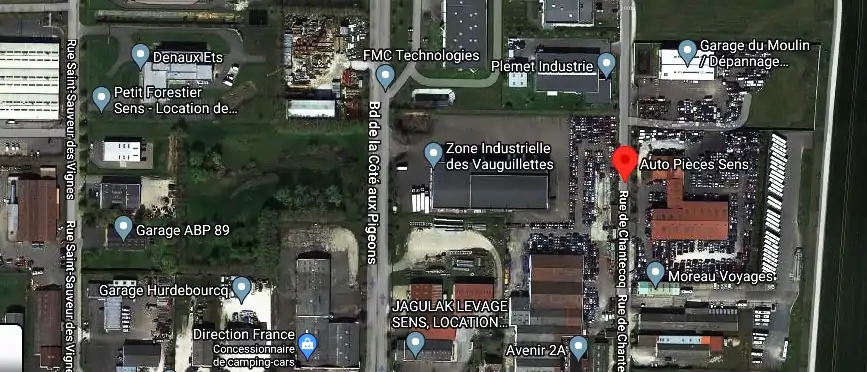 Casse Auto à Sens