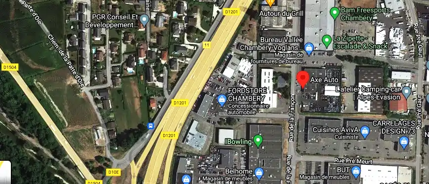 Casse Auto à Voglans
