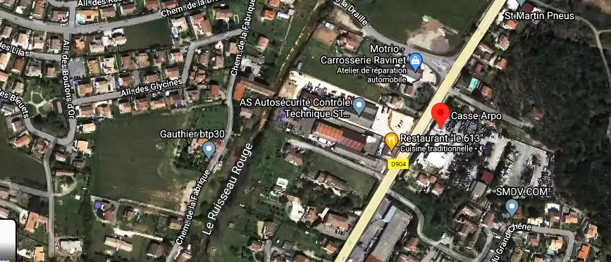 Casse Auto à Saint-Martin-de-Valgalgues