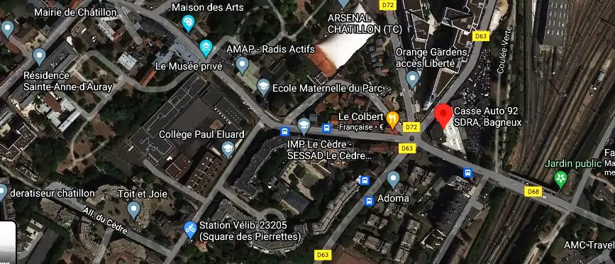 Casse Auto à Bagneux