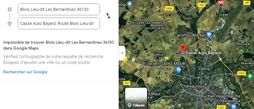 Casse Auto à Déols