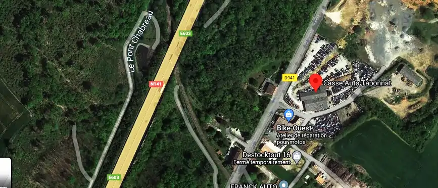 Casse Auto à Taponnat-Fleurignac