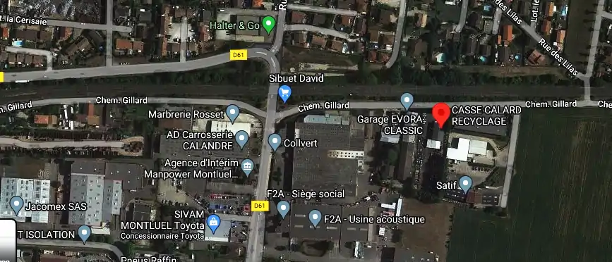 Casse Auto à Dagneux