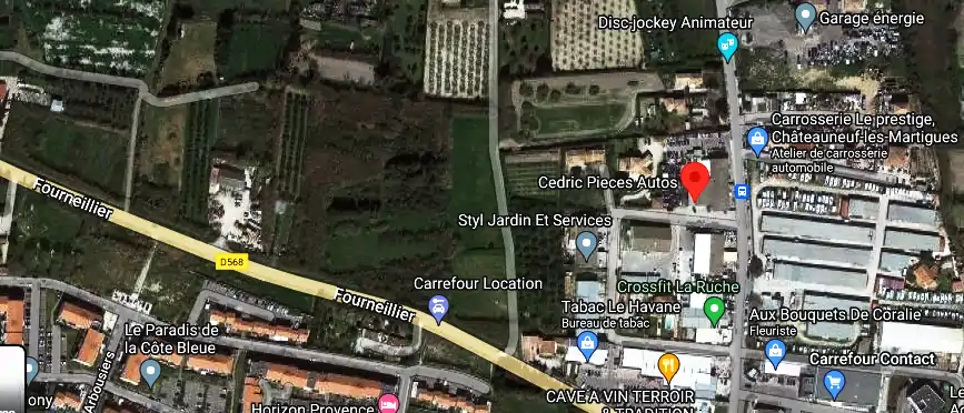 Casse Auto à Châteauneuf-les-Martigues