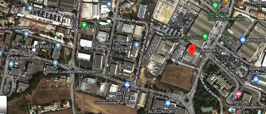 Casse Auto à Six-Fours-les-Plages
