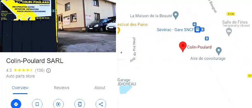 Casse Auto à Sévérac