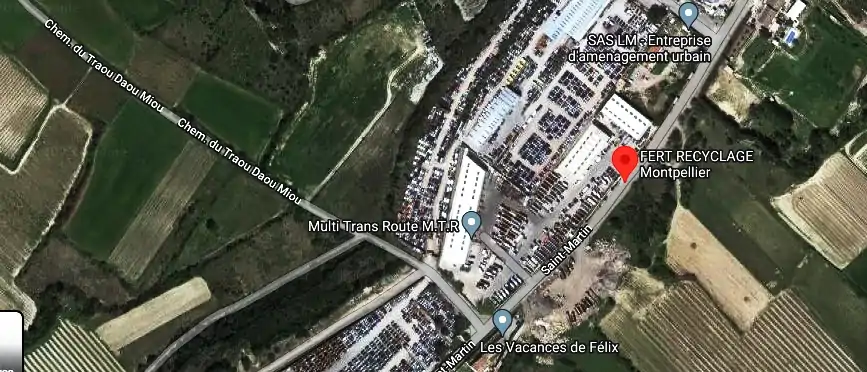 Casse Auto à Cournonsec