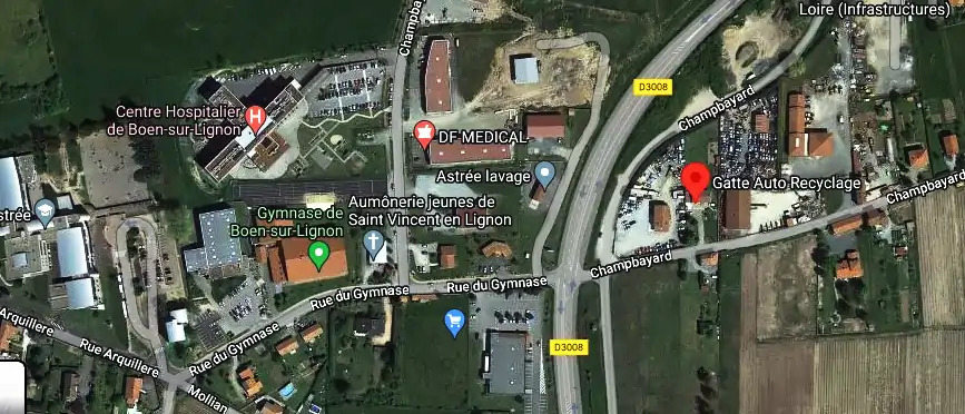 Casse Auto à Boën-sur-Lignon