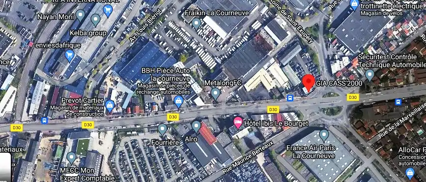 Casse Auto à La Courneuve