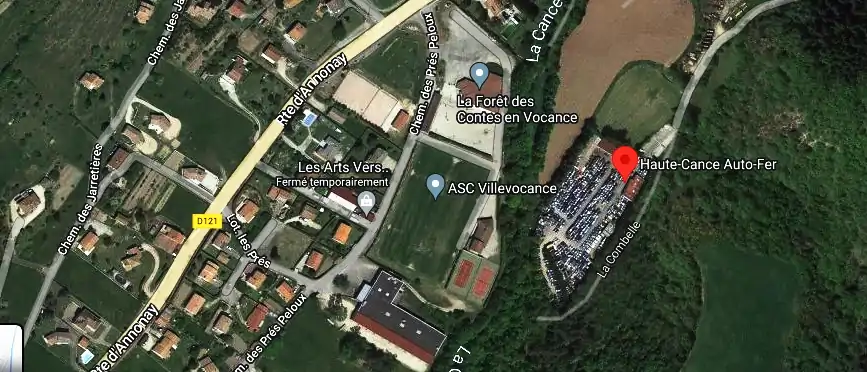 Casse Auto à Villevocance