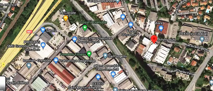 Casse Auto à Saint-Martin-d'Hères