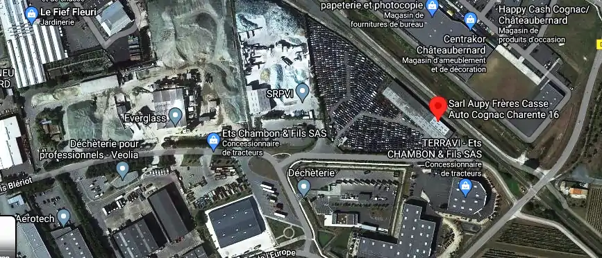 Casse Auto à Châteaubernard